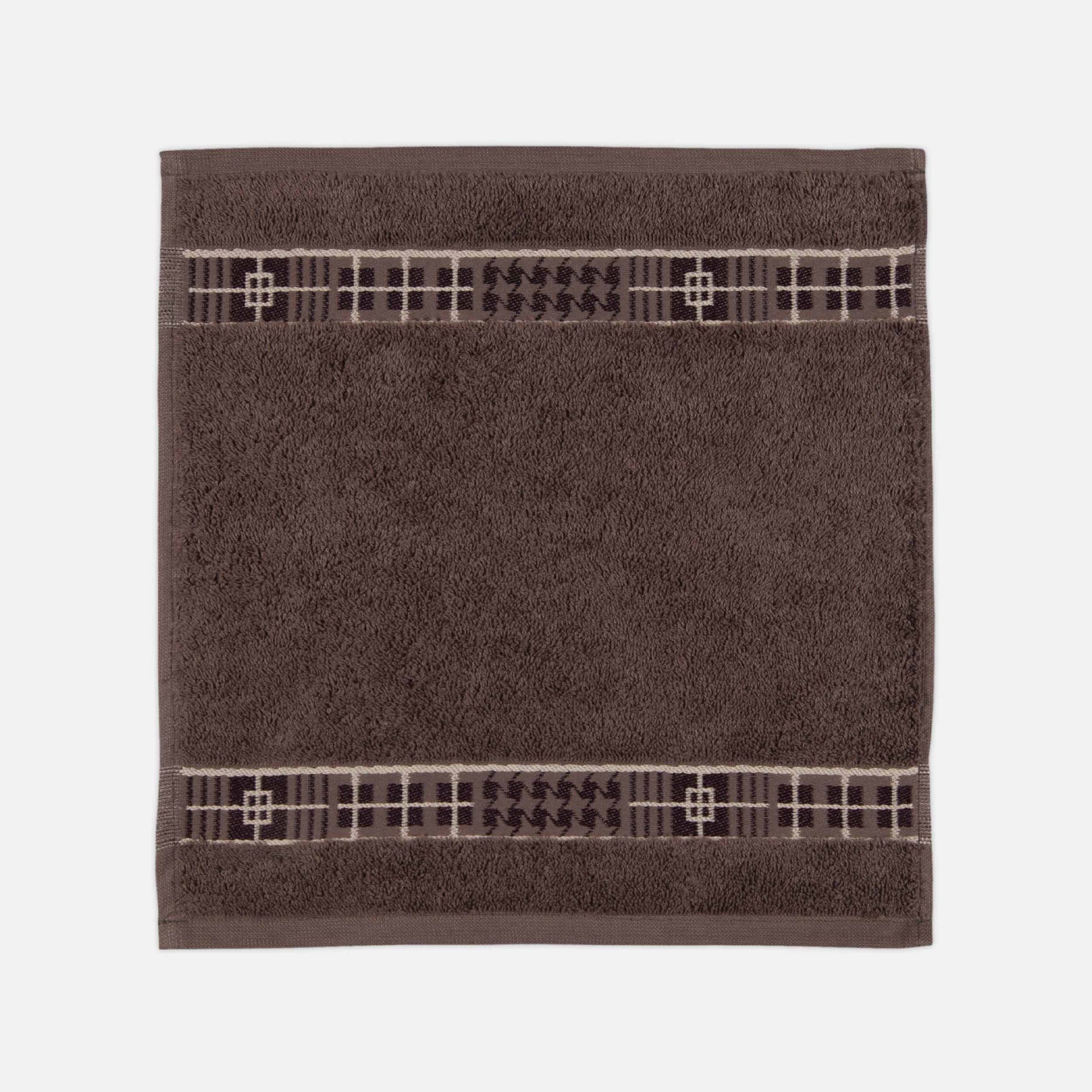 Frottana Waschlappen – 30 × 30 cm – Baumwolle – Aschbraun