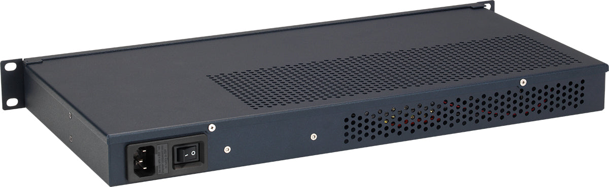 Rackmount.IT RM-PI-T1 – Montagehalterung – für Raspberry Pi 4, 1U, Schwarz
