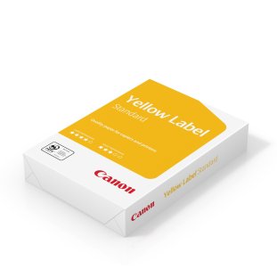 Canon Yellow Label Standard Kopierpapier Weiss – A4, 80 g/m², 500 Blatt