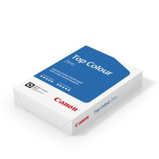 Canon Top Colour Zero Kopierpapier – A4, 250 g/m², weiss – für Inkjet/Laser – FSC, EU Ecolabel – 250 Blatt