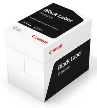 Canon Black Label Premium Kopierpapier Weiss – A4, 80 g/m², 2'500 Blatt