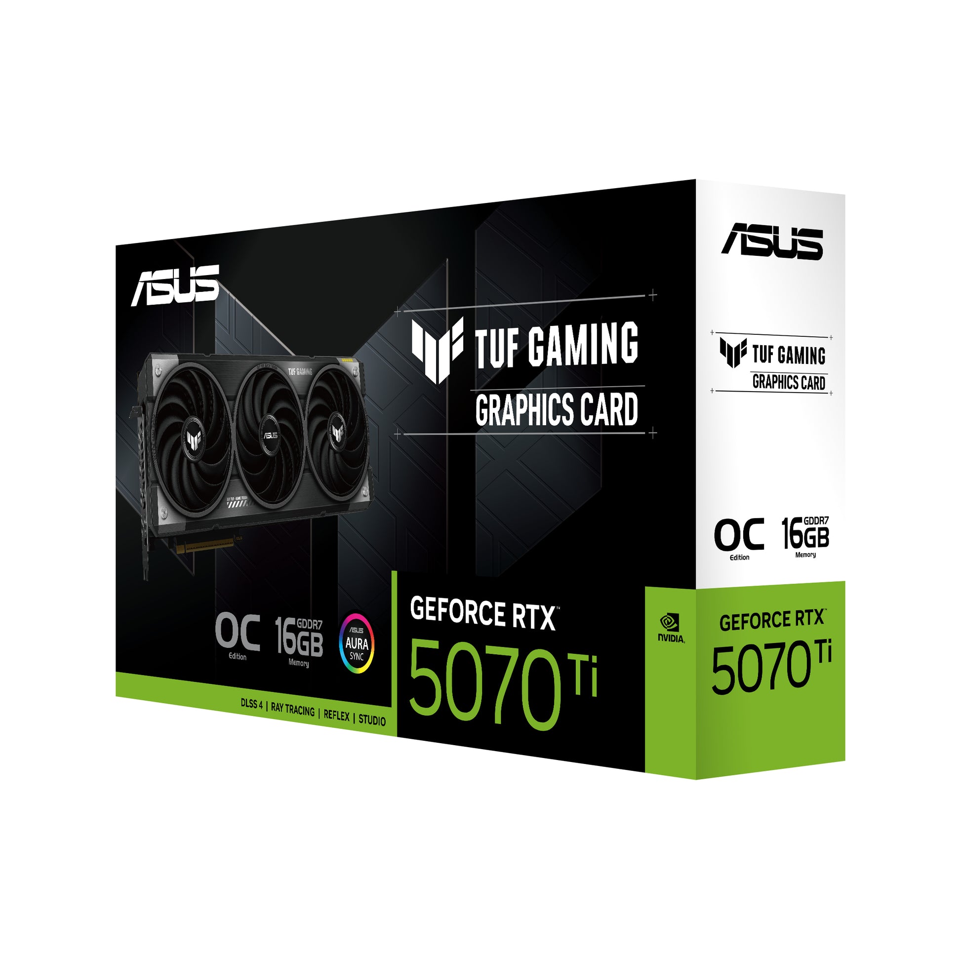 ASUS TUF-RTX5070TI-O16G-GAMING – PCIe Grafikkarte – 3×DP, 2×HDMI, PCIe 5.0, 850 W