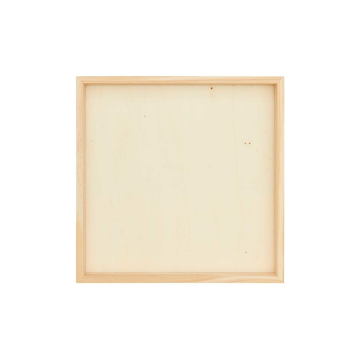 Rico Design Objektrahmen – für 20,8 × 20,8 cm – Holz, natur