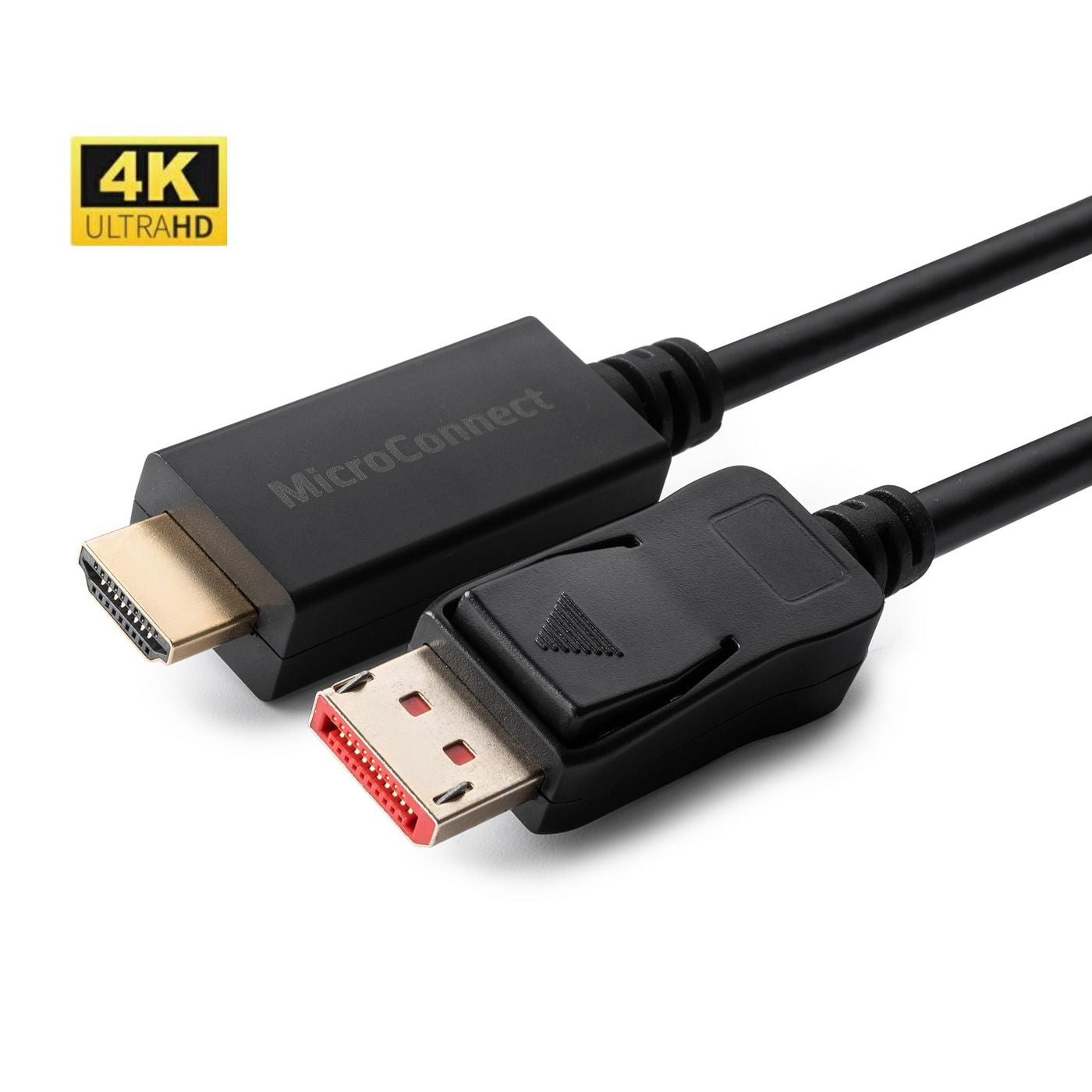 Microconnect DisplayPort auf HDMI Kabel DP 1.4 4K 60 Hz – 2 m – HDR