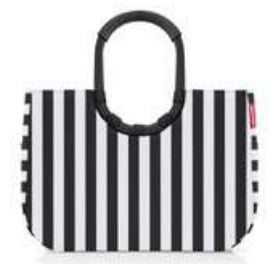 Reisenthel Stofftasche, Polyester, Motiv Summer Stripes, 460×345×250 mm