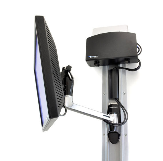 Ergotron LX HD – Monitor-Wandhalterung – bis 42" – VESA 75×75/100×100/200×100/200×200 mm – bis 22,7 kg/Monitor