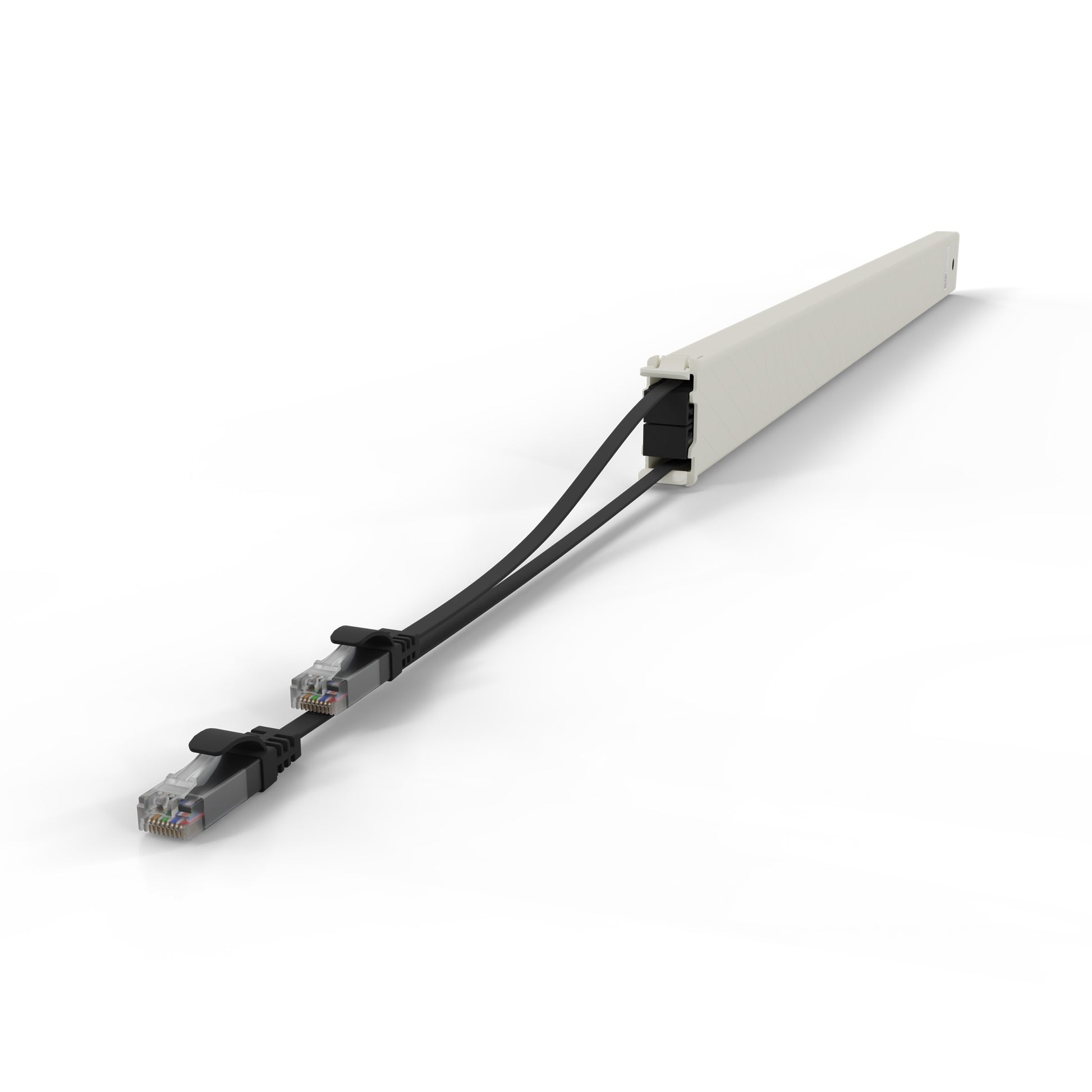 PATCHBOX .one Patchkabel – Cat6a U/UTP, 2,5 m, Schwarz, RJ-45