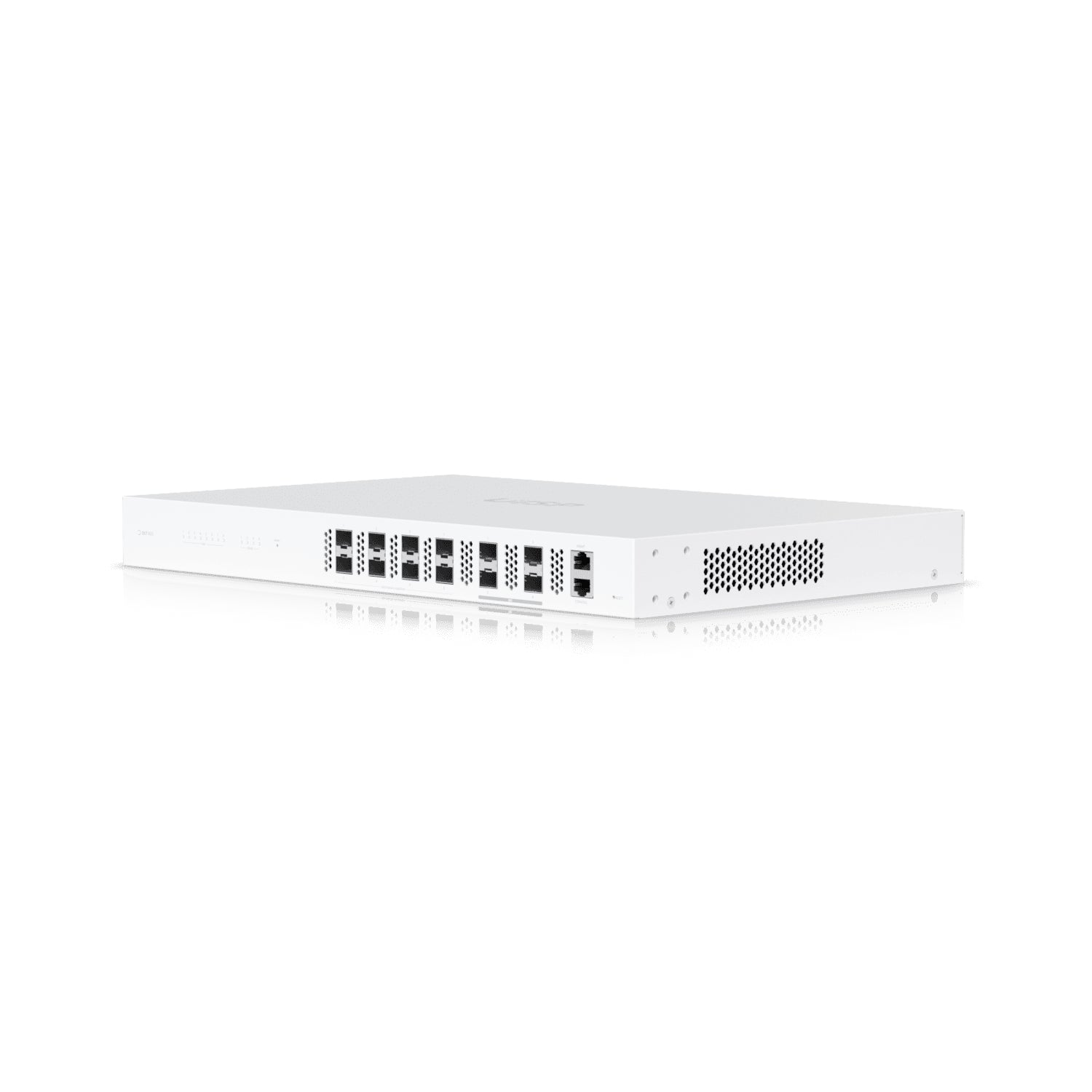 Ubiquiti UISP-FIBER-OLT-XGS – Managed Switch – 2×RJ45, 8×SFP (4×SFP28), 1U