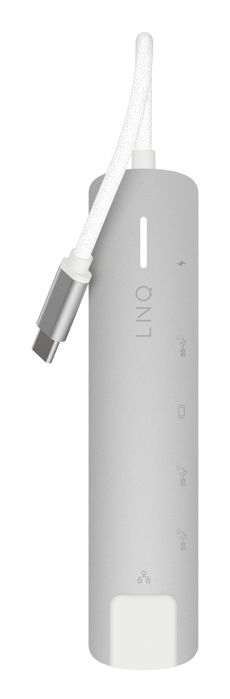 LINQ ProConnect 6in1 Multiport-Adapter – USB-C, 1× HDMI, 1× USB-A, 140 W PD, 2,5GbE