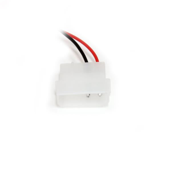StarTech.com 12" Slimline SATA Adapter – Slimline SATA zu SATA + Molex (LP4), 6 Gbit/s, 0,304 m, Rot