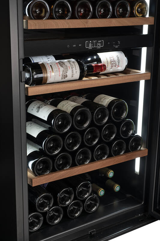 Climadiff Weinkühlschrank MILLESIME140DB – 293 l, 220/240 V, Kompressor, Energieeffizienzklasse F