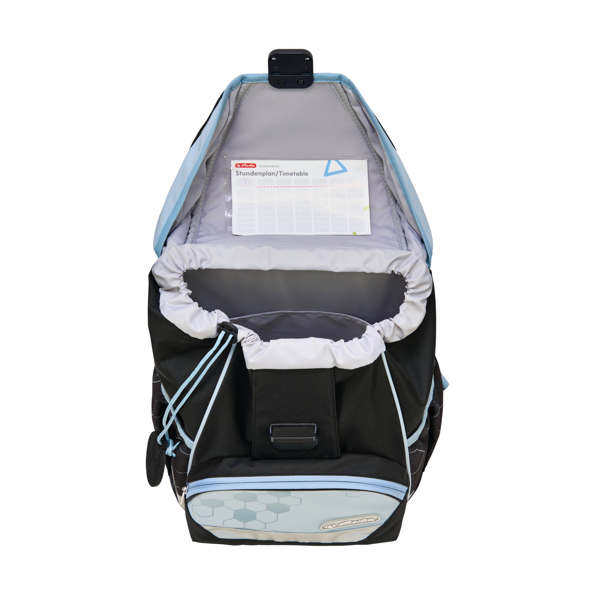 Herlitz UltraLight XL Plus – Schulrucksack-Set 4-teilig, Fussball, 22 l, 32×39×25 cm, mit Brustgurt