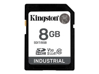 Kingston Technology Kingston SDHC Speichergerät – 8 GB, UHS-I, Industrie −40 °C bis 85 °C