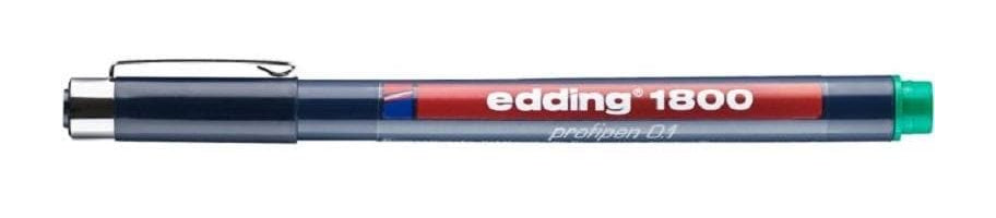 Edding Fineliner 0,5 mm – grün – wasserfest, dokumentenecht