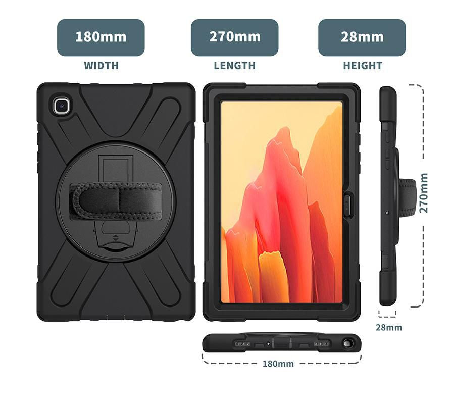 eSTUFF Tablet-Hülle für Samsung Galaxy Tab A7 10,4" (2020) – Schwarz