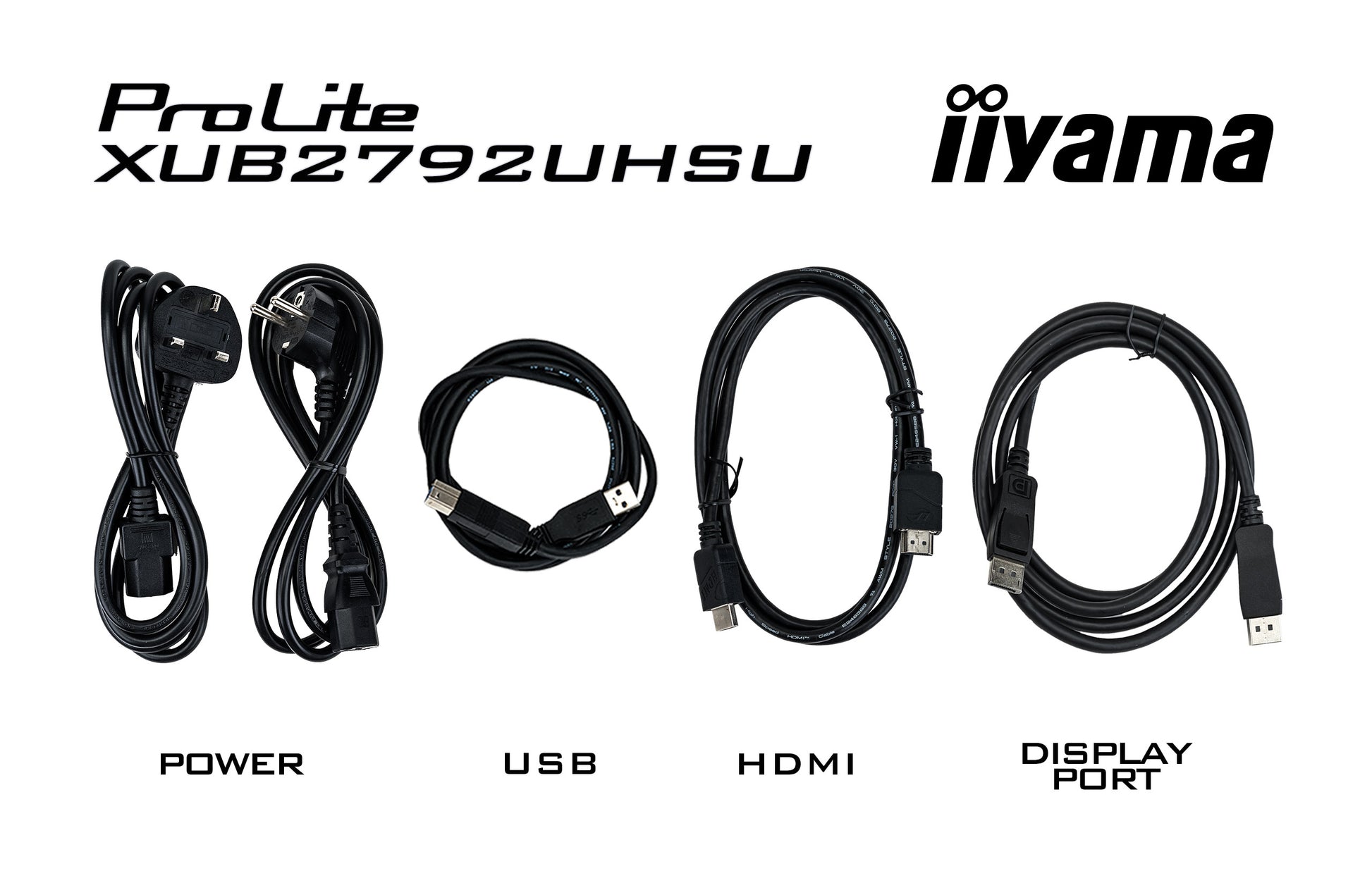 iiyama XUB2792UHSU-B6 – Monitor, 27", 3840 × 2160 (UHD 4K), IPS