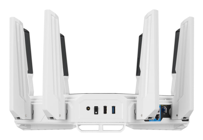ASUS T-Be19000Ai WLAN-Router – Wi-Fi 7 (802.11be), Tri-Band (2,4/5/6 GHz), 2,5GbE, 10GbE, 7× LAN, 1× USB 3.2 G