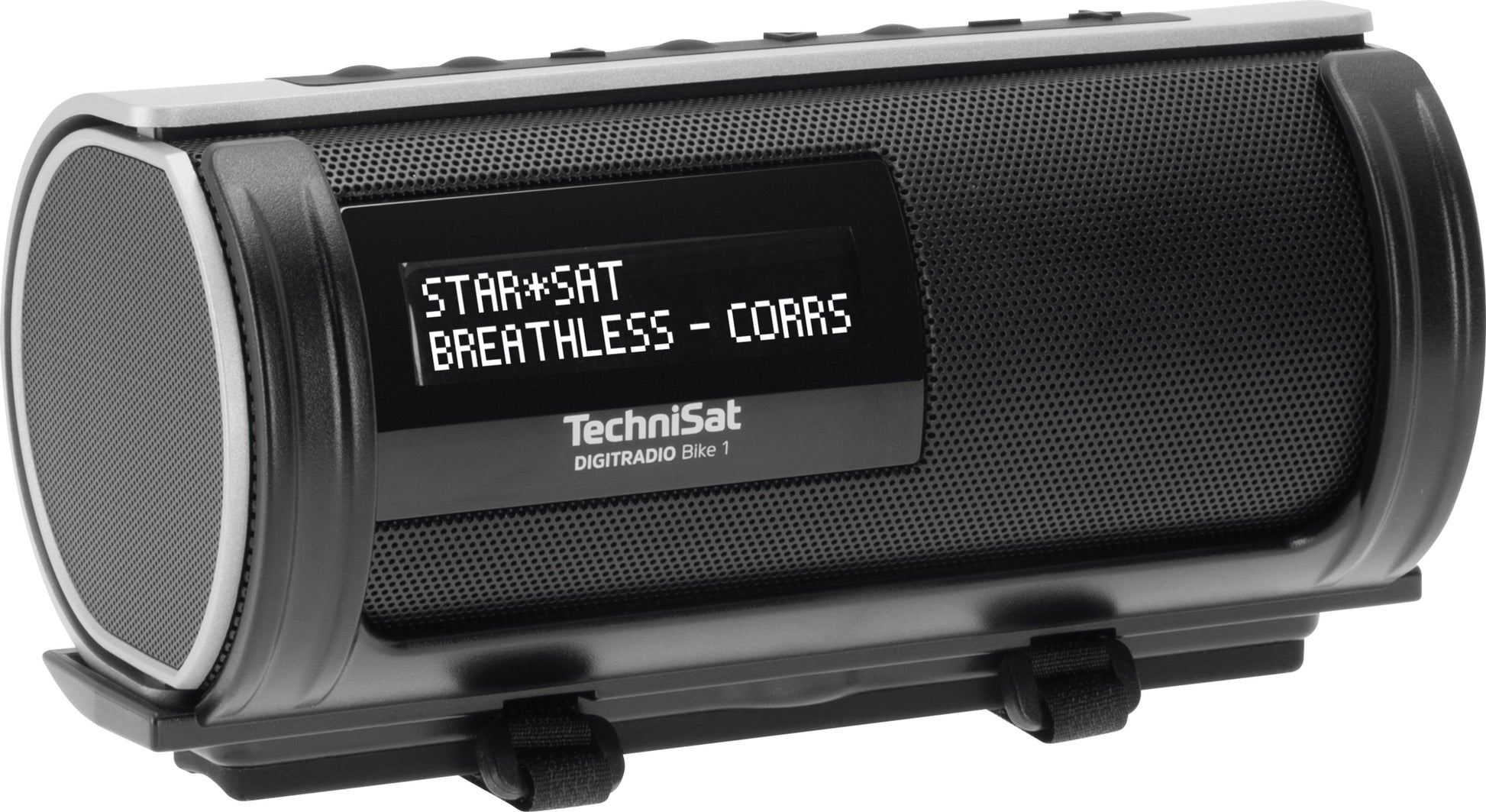 TechniSat DigitRadio Bike 1 – DAB-/Internetradio – DAB+, UKW, Bluetooth, 10 h, IP65 – Schwarz