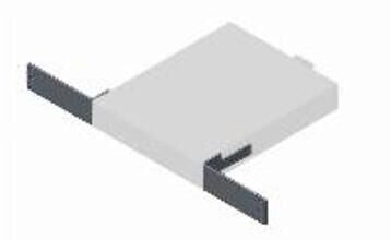 MOBOTIX 19" Montagewinkel – für MOVE NVR 8CH