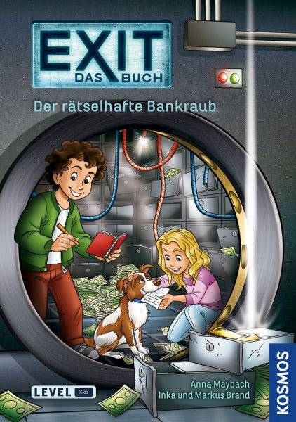 Kosmos Buch – EXIT: Der rätselhafte Bankraub, Softcover, 176 Seiten, ab 8 Jahren