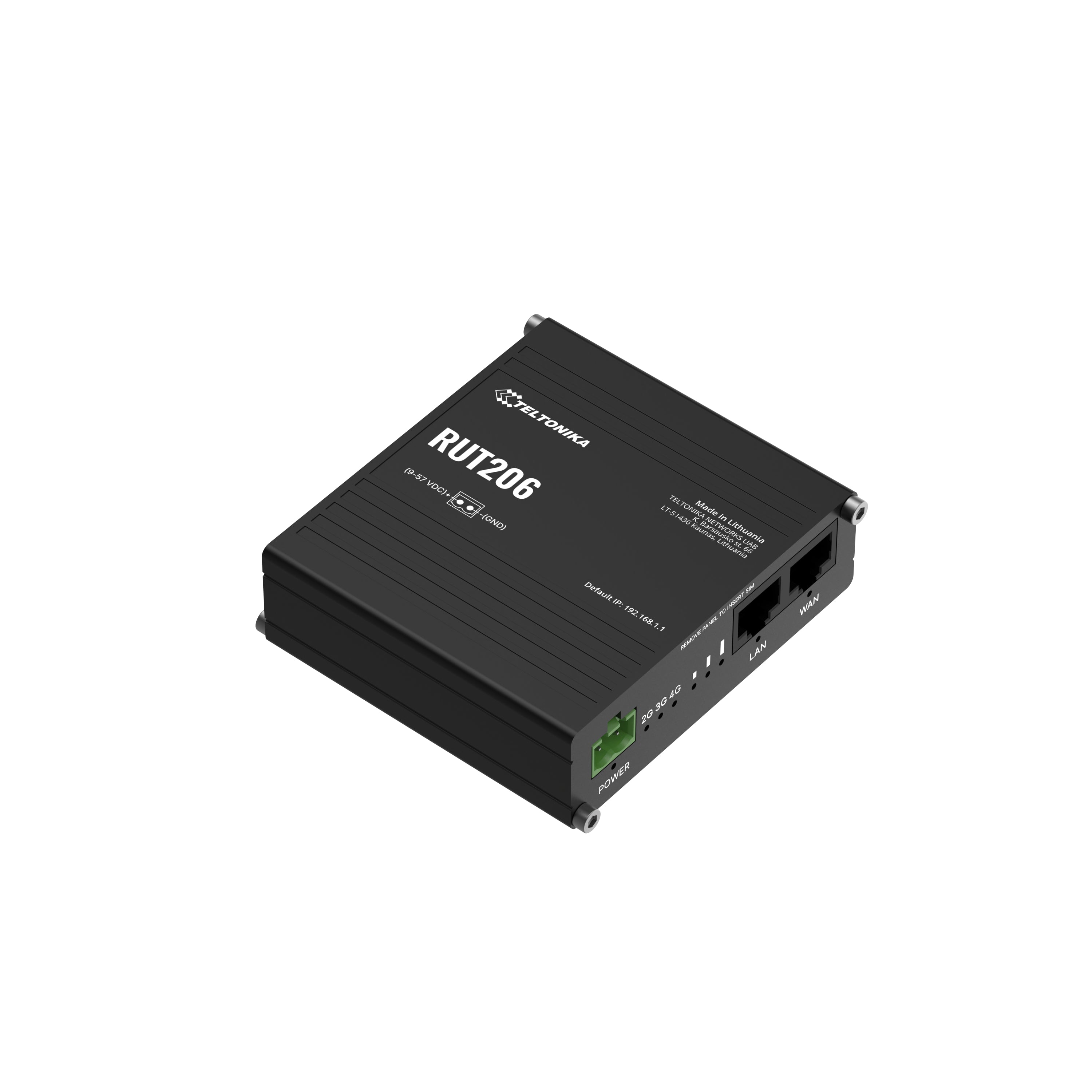Teltonika RUT206 – WLAN-Router – Wi-Fi 4 (2,4 GHz), 300 Mbit/s