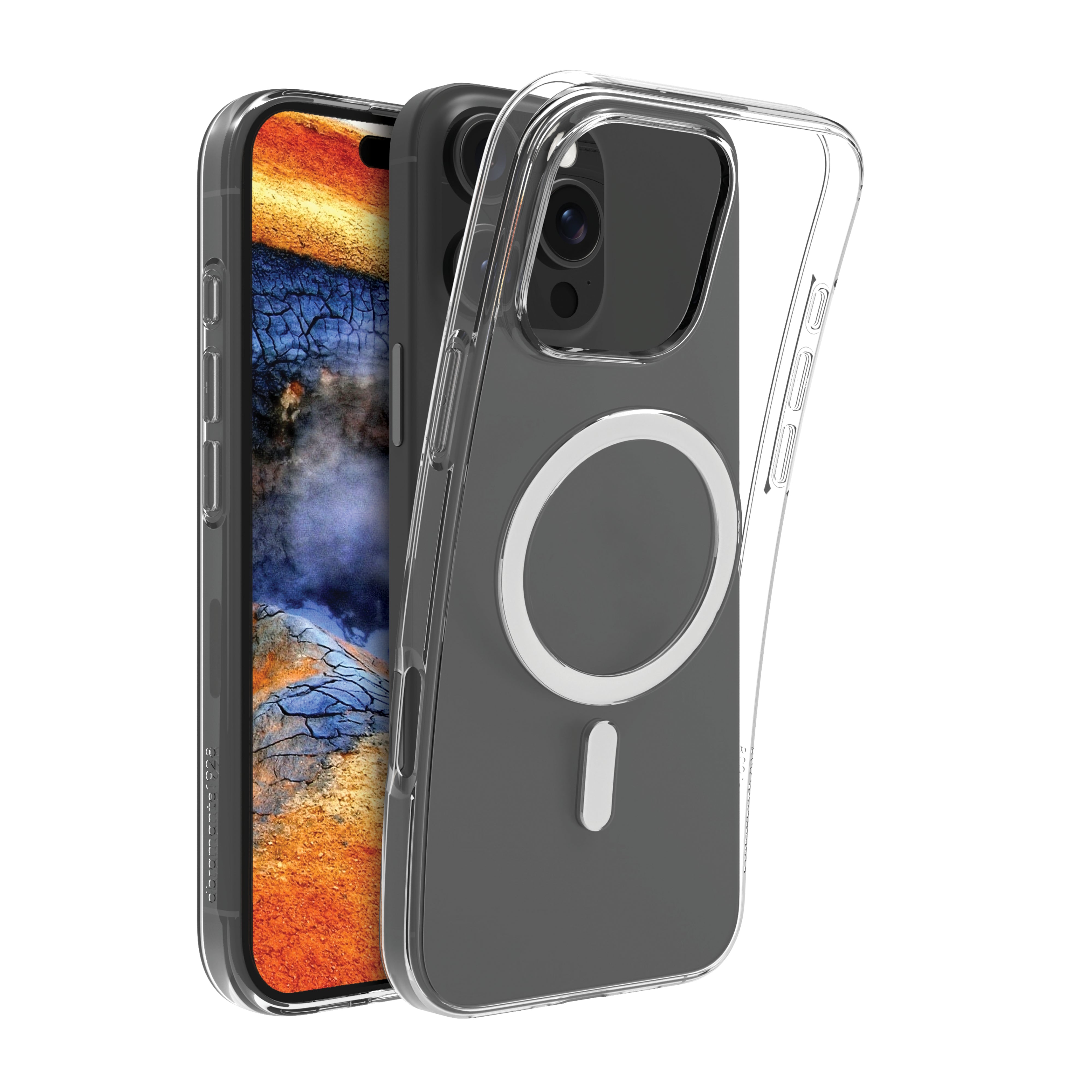 dbramante1928 Greenland Pro MS Backcover – für Apple iPhone 16 Pro, Kunststoff, Transparent