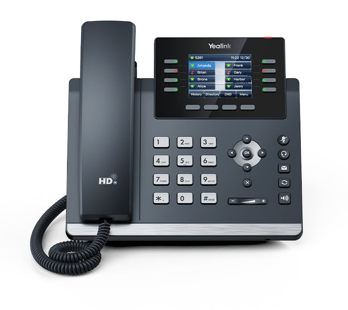 Yealink SIP-T44U – VoIP-Telefon mit Anruferkennung