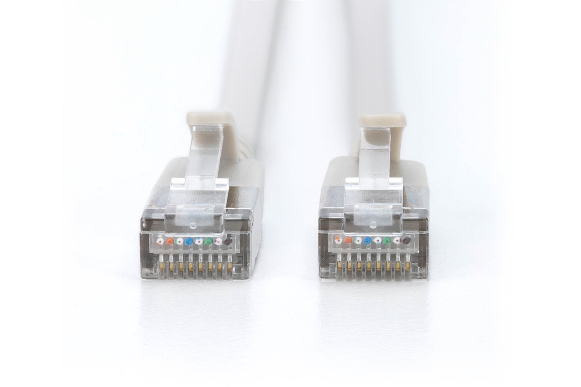 Digitus CAT 6A Patchkabel – 3 m, Grau, F-FTP, LSZH, slim