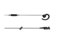 Hytera C-Ohrhörer (rechts) – Antennenhalterung/Adapter, für AP515, AP585, BP515 usw., Inline-Mikrofon, PTT