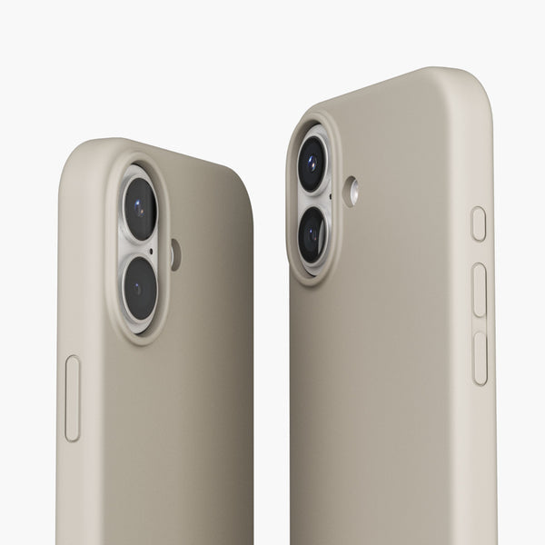 Vonmählen APC00014 Thin Case – Schutzhülle – für AirPods Pro (3. Gen.) – Silikon/Mikrofaser – Cremefarben