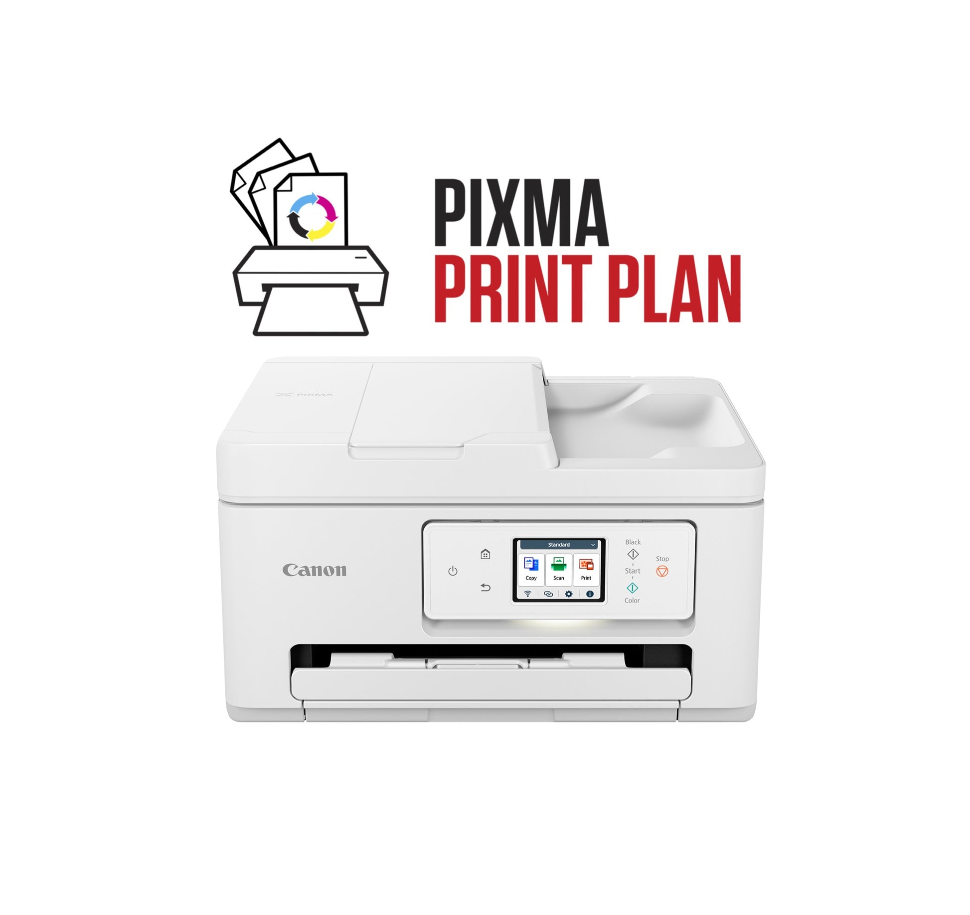 Canon PIXMA TS7750i – Farbiges Tintenstrahl-MFP A4, 3-in-1 – USB/WLAN – Duplex, ADF – 15 S./Min. S/W, 10 S./Min. Farbe