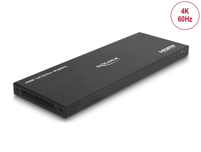 DeLOCK HDMI-Splitter, 1×8, 4K @ 60 Hz, Downscaler