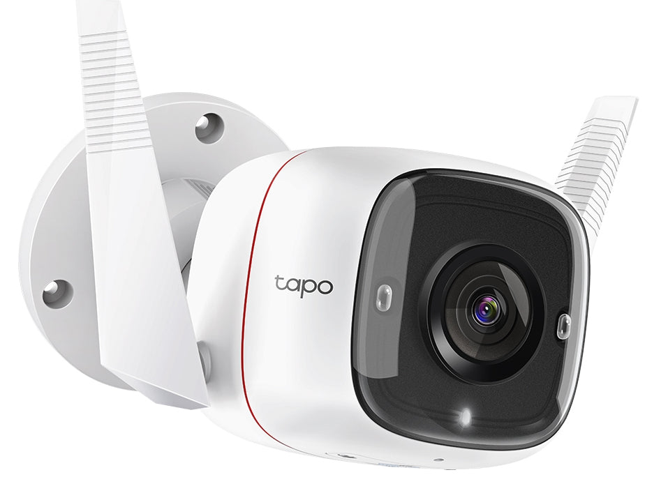 TP-Link Tapo Wildkamera – 3 MP, Reichweite 30 m, IP66, Weiss
