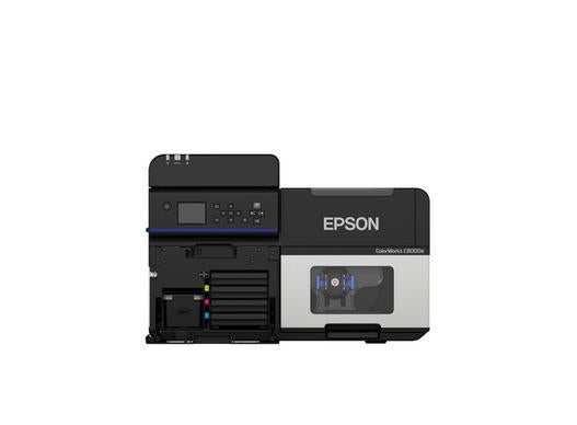 Epson ColorWorks C8000e MK – Farbetikettendrucker, Tintenstrahl, 25,4–112 mm, 600 × 1200 dpi, USB, WLAN