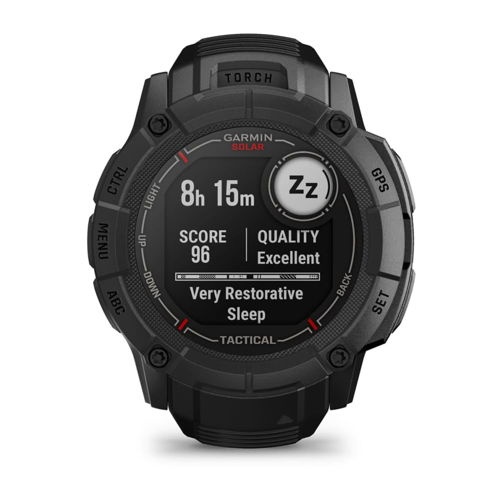 Garmin Instinct 2X Solar Tactical Edition – GPS-Smartwatch – 50 mm, 1,1", GPS, MIP, Power Glass, 10 ATM