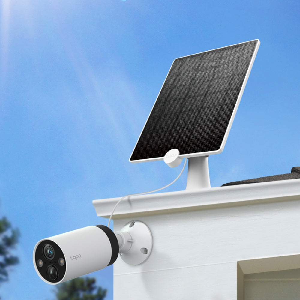 TP-Link Tapo A200 Solarpanel – 4,5 W – Mikro-USB, 4 m – IP65 – für Tapo C425, C420, C400