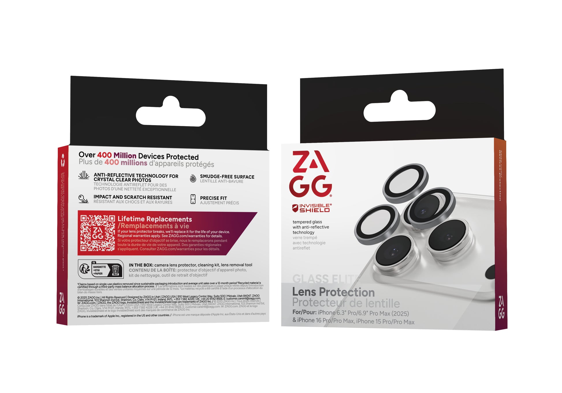 ZAGG Premium Glas – für Apple iPhone 17 Pro/17 Pro Max/16 Pro