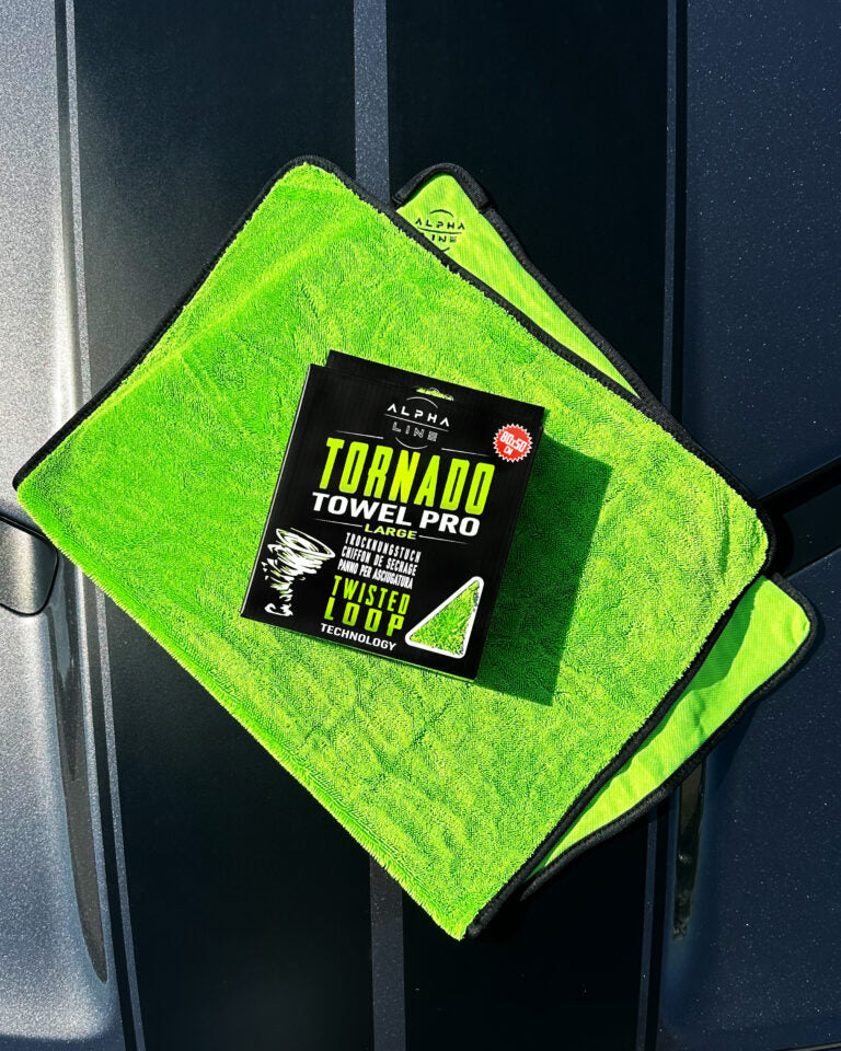 Alpha Line Trocknungstuch Tornado Towel Pro Large – grün – 50 × 80 cm – Mikrofaser – 1 Stk.