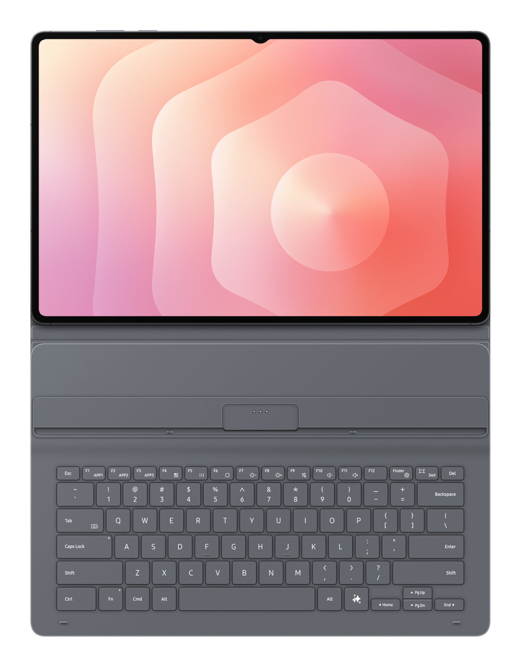 Samsung Tastatur-Case für Galaxy Tab S11 Ultra 14,6" – QWERTZ (CH) – Schwarz