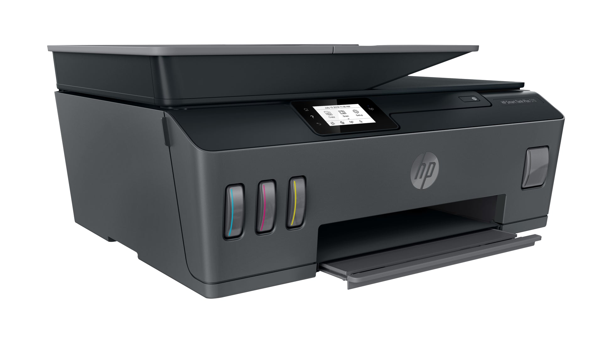 HP Smart Tank Plus 570 Wireless – Farbiger Tintenstrahl-MFP A4, 3-in-1 – USB/WLAN – Duplex, ADF – 11 ppm S/W
