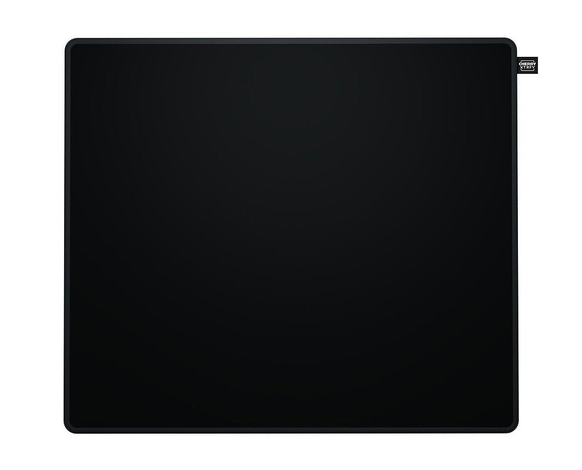 CHERRY XTRFY GP6 – Gaming-Mauspad – L – Schwarz – 460 × 400 mm – rutschfest