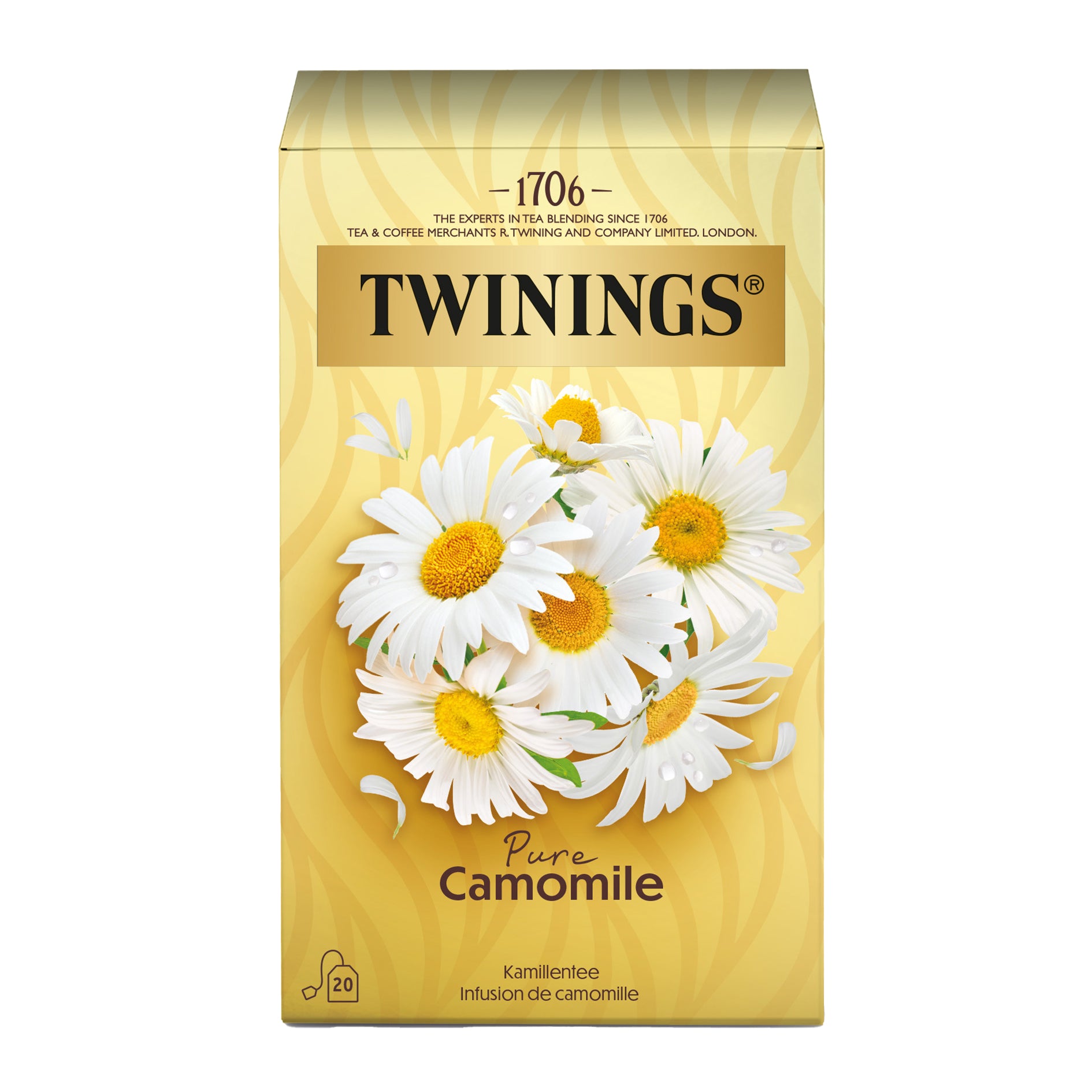 Twinings – Pure Kamille – Teebeutel, Kräutertee – 20 Beutel