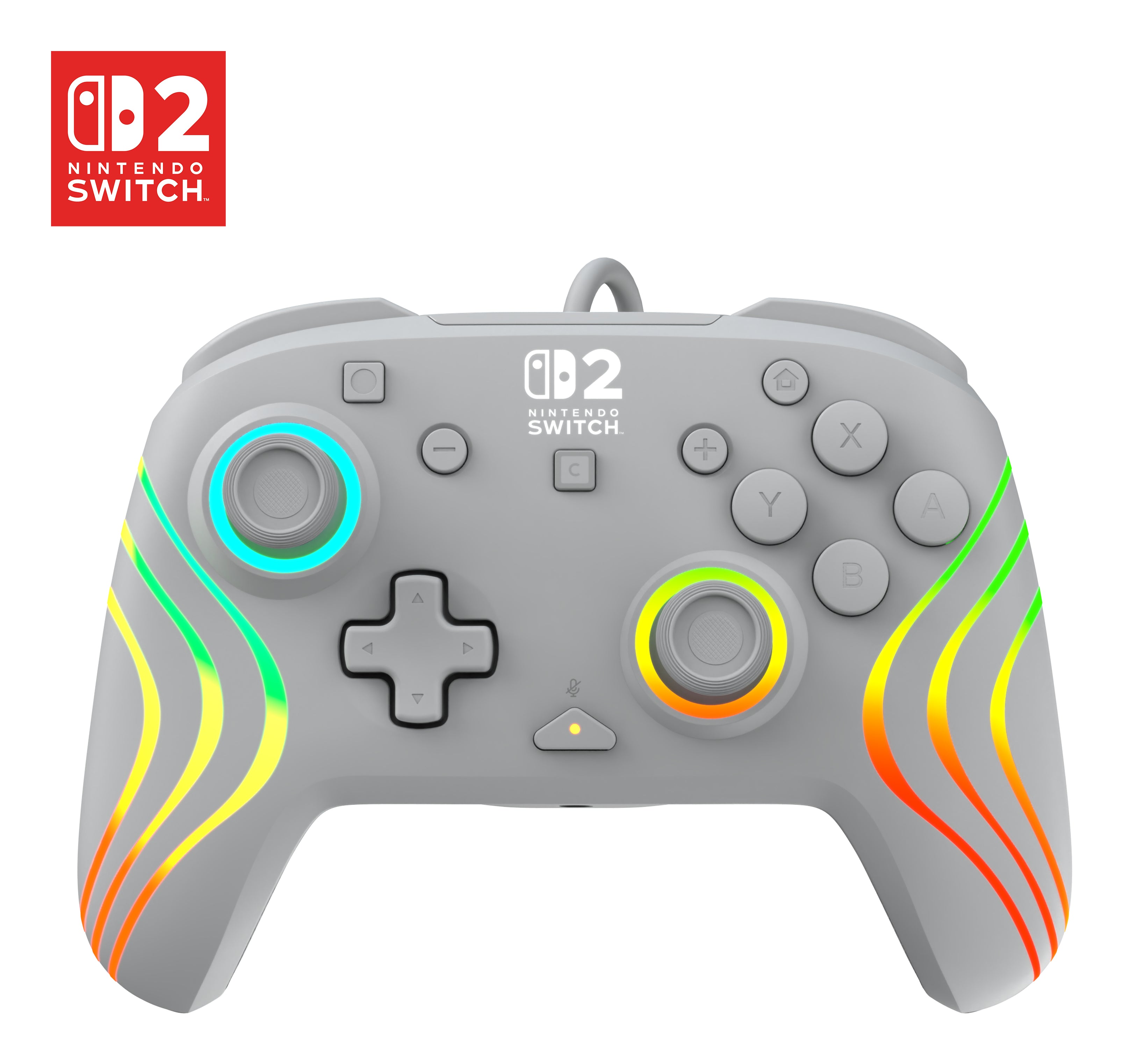 Turtle Beach Afterglow Wave – Gamepad – USB (kabelgebunden) – für Nintendo Switch (inkl. Switch 2 & OLED)