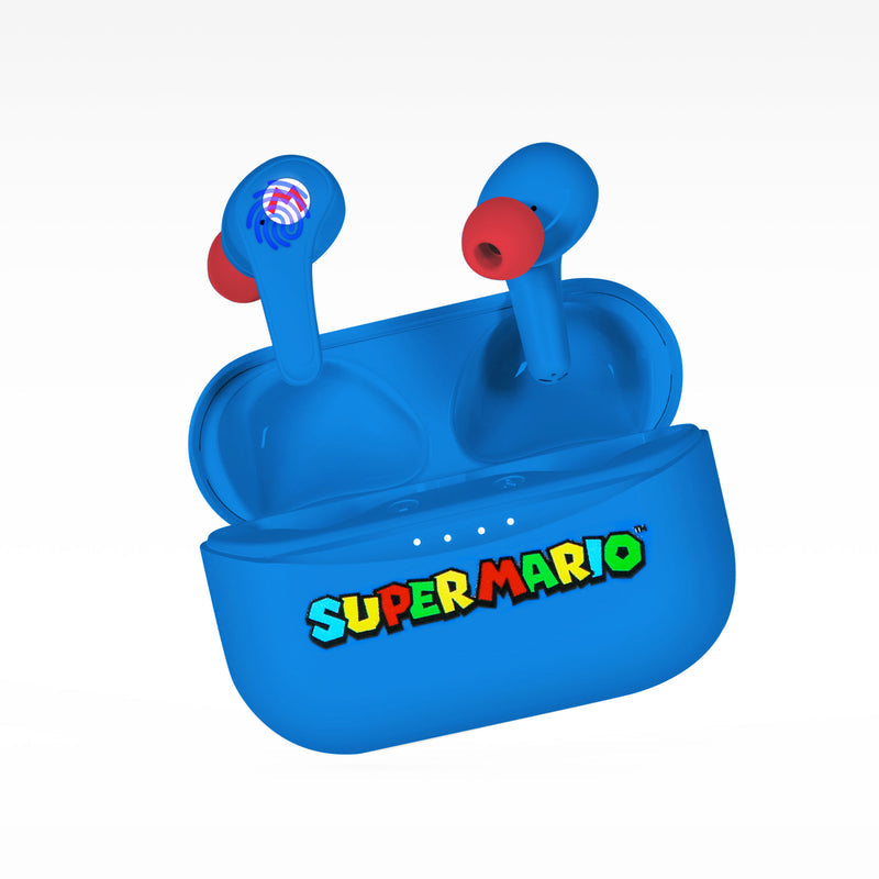 OTL Technologies OTL Nintendo Super Mario BLAUE TWS Earpods – True Wireless In-Ear Kopfhörer – Bluetooth 5.0