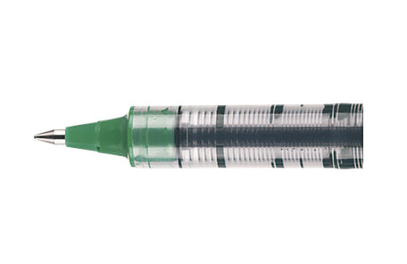 Uni-Ball eye fine ECO – Tintenroller, dokumentenecht, mit Kappe, 0,5 mm, grün