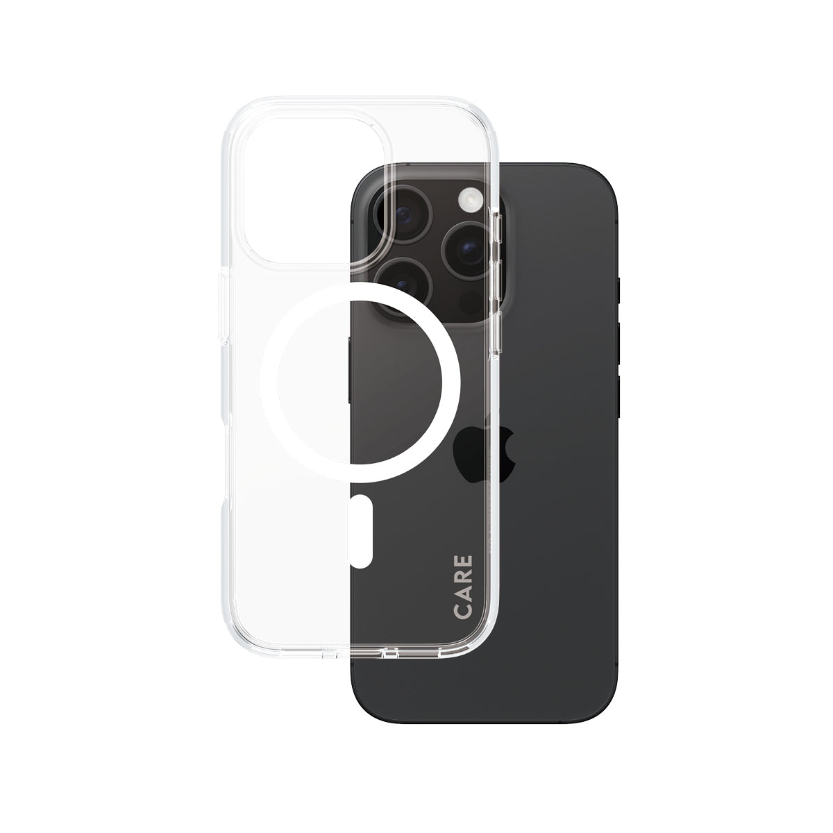 PanzerGlass Backcover Flagship – für Apple iPhone 16 Pro – weiss – MagSafe-kompatibel