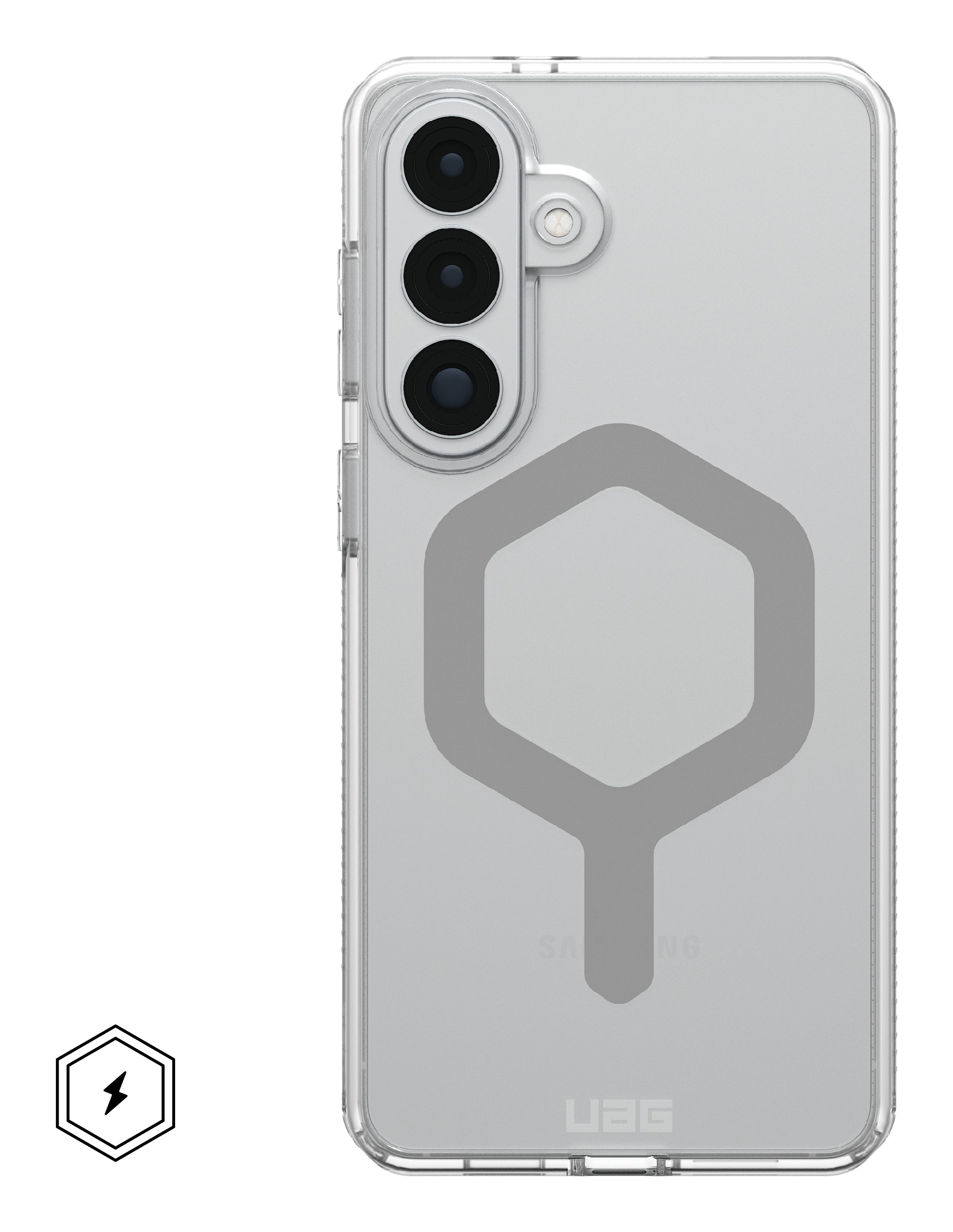Urban Armor Gear UAG Plyo Backcover – für Samsung Galaxy S26+, MagSafe, mit Ständer, PC, Transparent