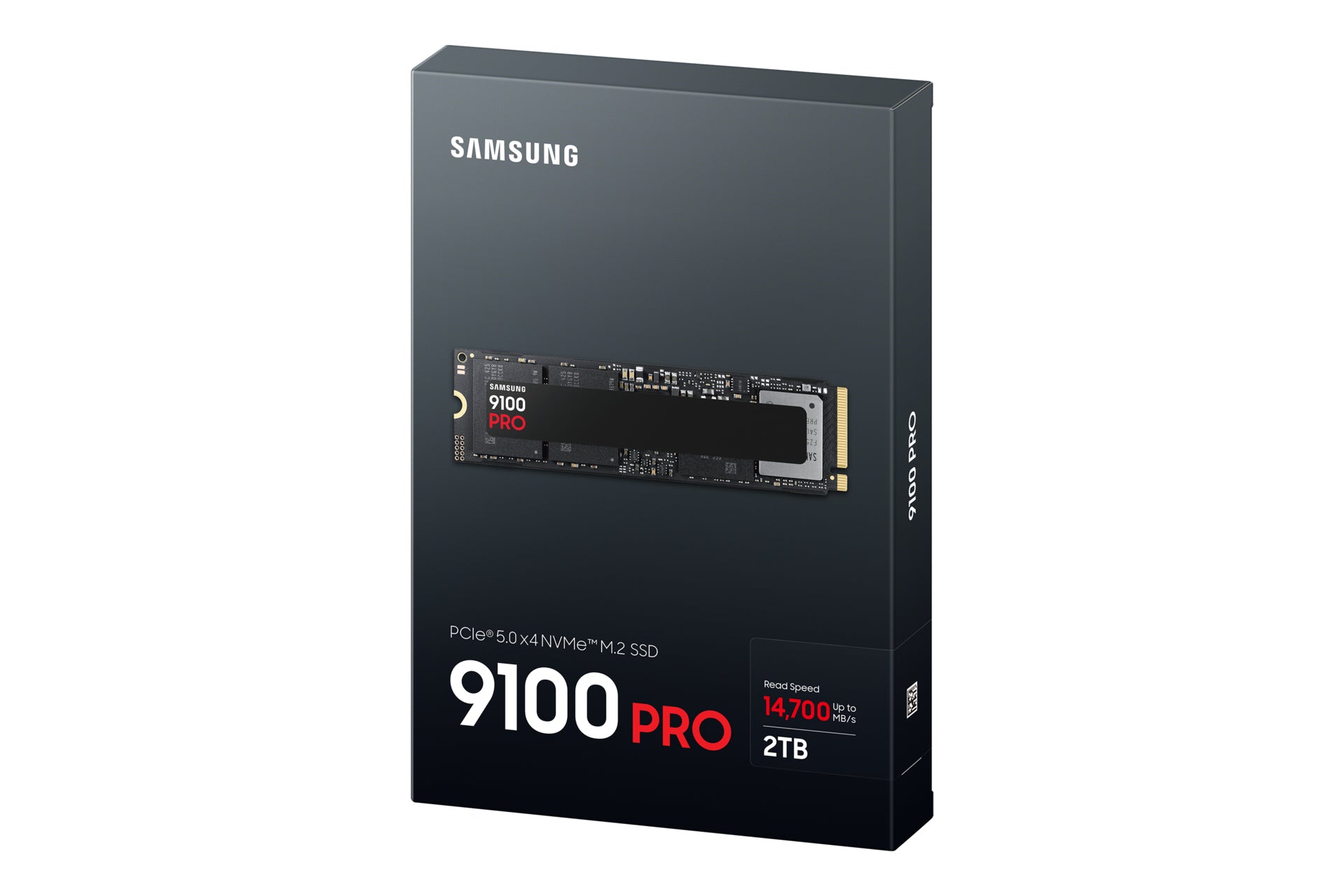 Samsung 9100 PRO – M.2 2280 SSD, 2 TB, PCIe 5.0 x4 NVMe, 14700/13400 MB/s