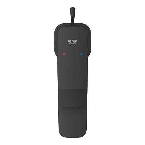 GROHE Badebatterie (Unterputz) Einhebelmischer – Messing, Schwarz