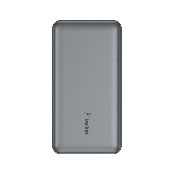 Belkin Powerbank 10000 mAh, PD 39 W, 1× USB-C, 1× USB-A, Grau